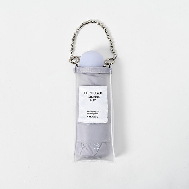 #灰色/Caris Perfume Parasol Daylight 五折迷你遮光晴雨伞