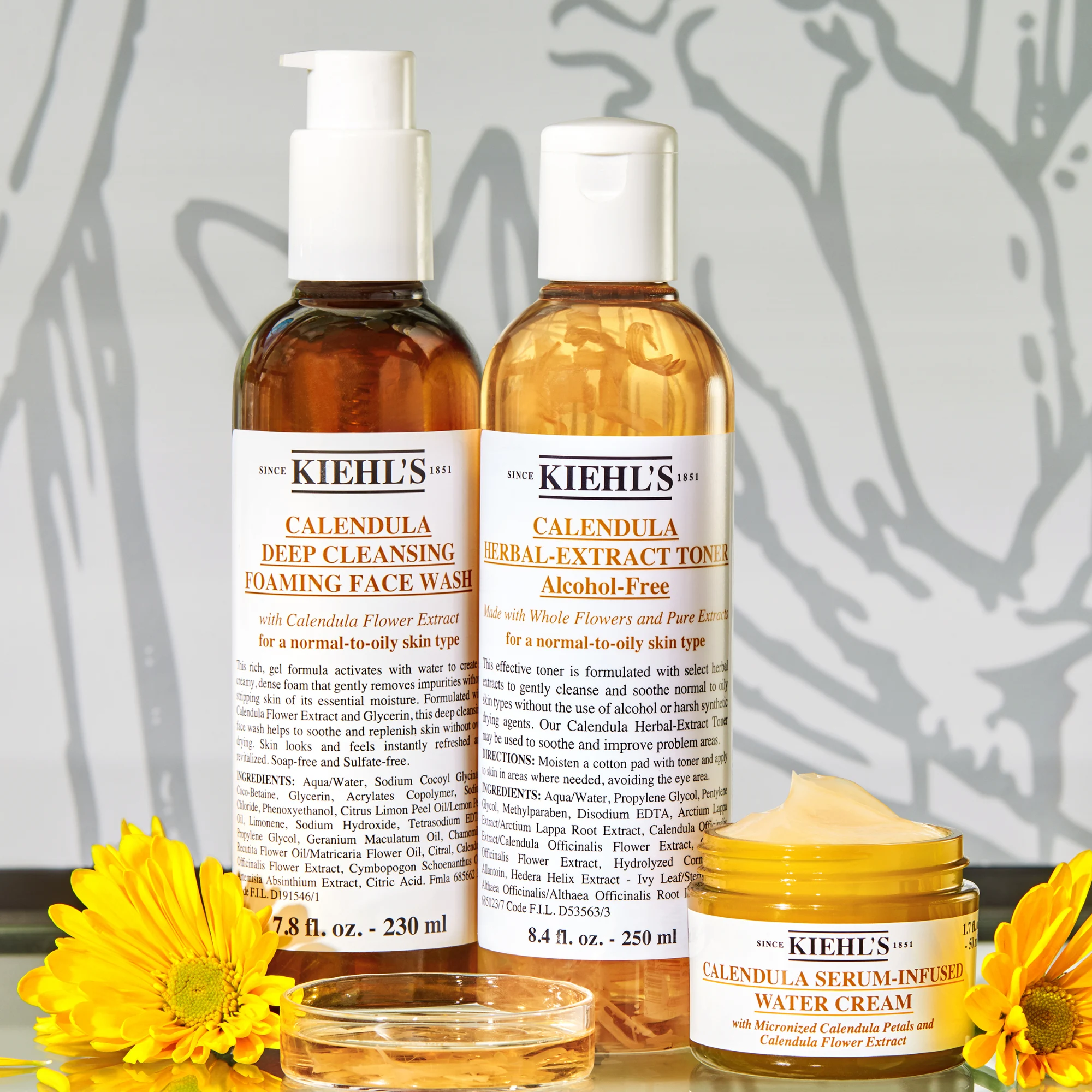 신세계인터넷면세점-키엘-Cleansers-칼렌듈라 딥 클렌징 포밍 페이스 워시 230ML