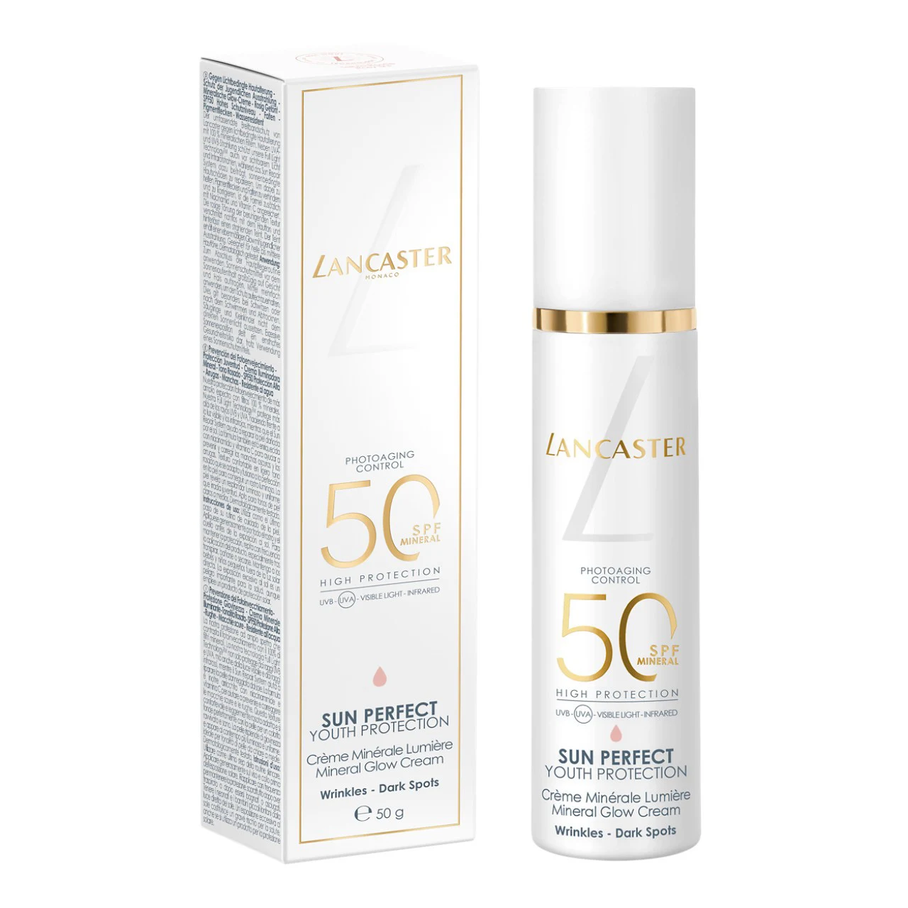 신세계인터넷면세점-랑케스터-Suncare-선 퍼펙트 미네랄 글로우 크림 SPF50, 50ml