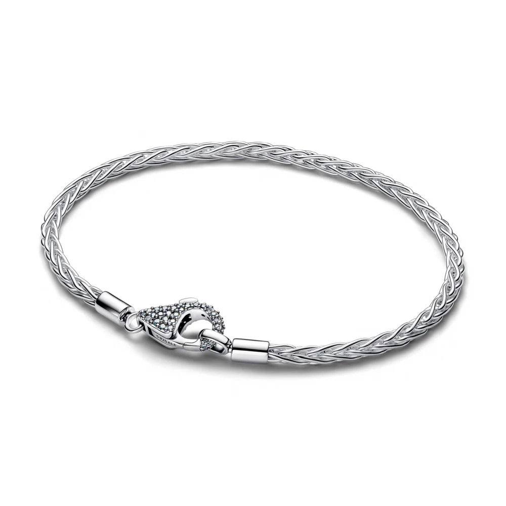 신세계인터넷면세점-판도라-bracelet-파베 클라습 폭스테일 체인 참 브레이슬릿