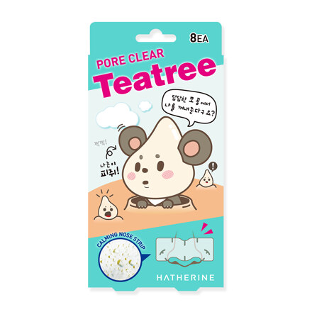 Pore Clear Tea Tree Nose Pack 8 EA