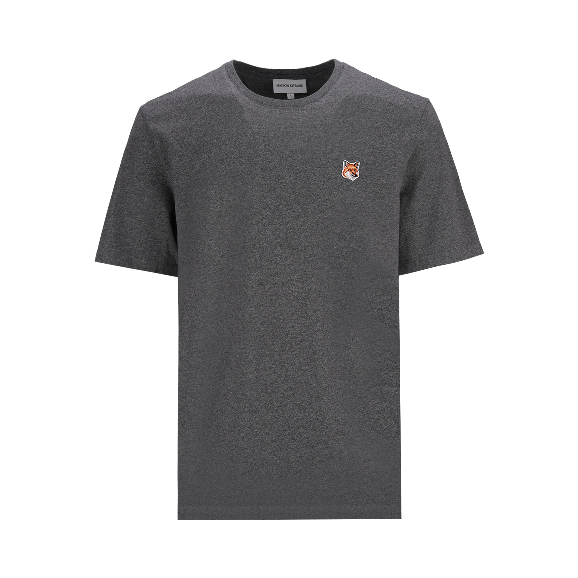 MEN FOX HEAD PATCH REGULAR TEE SHIRT,