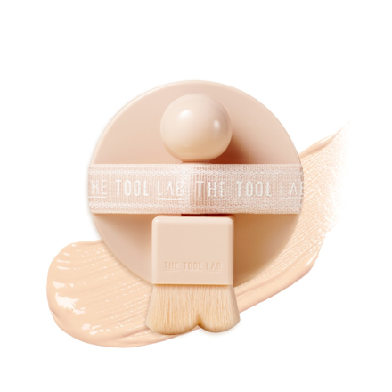 Stamp Skin Fit Cushion Glow + Brush 盖章贴合光泽气垫