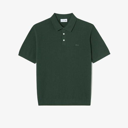 Pique Short Sleeve Sweater Polo (短袖针织马球衫)