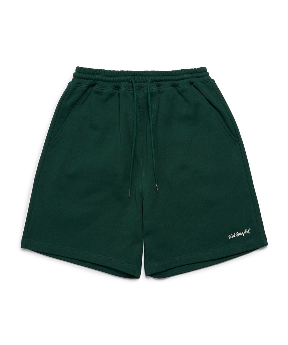 [MARK GONZALES]★24SS★韓国人気★SIGN LOGO OG SWEAT SHORT SIGN LOGO OG SWEAT SHORT D/GREEN - MARK GONZALES - 时尚馆