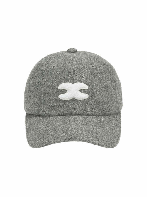 LOGO HARRIS TWEED CAP_GREY