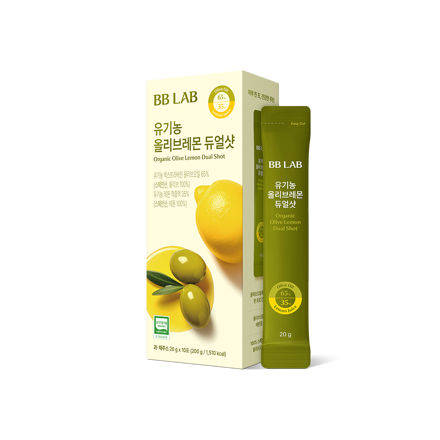 Organic Olive Lemon Dual Shot (10 packs) 健康饮品