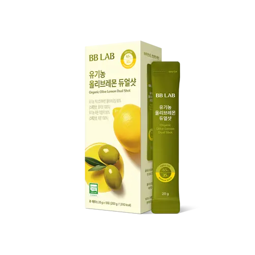 Organic Olive Lemon Dual Shot (10 packs) 健康饮品