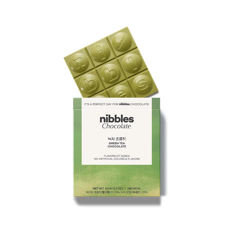 신세계인터넷면세점-니블스-Chocolate-Sweets-니블스 녹차 초콜릿 (50g)