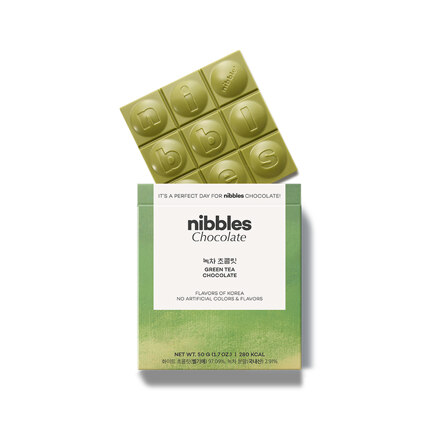 니블스 녹차 초콜릿 (50g)