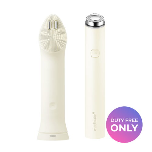 [免税专用] Age-R Booster Vibration Cleanser_Beige按摩洁面仪