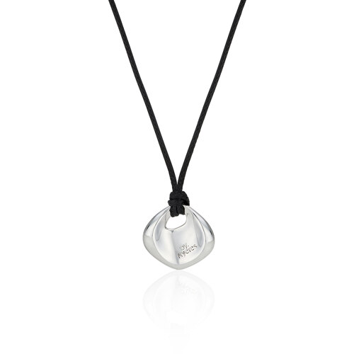 클레이 스트링 목걸이 (화이트)