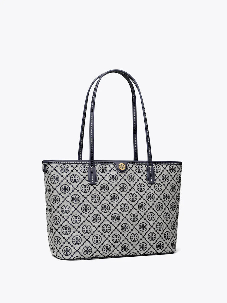T Monogram Small Zip Tote