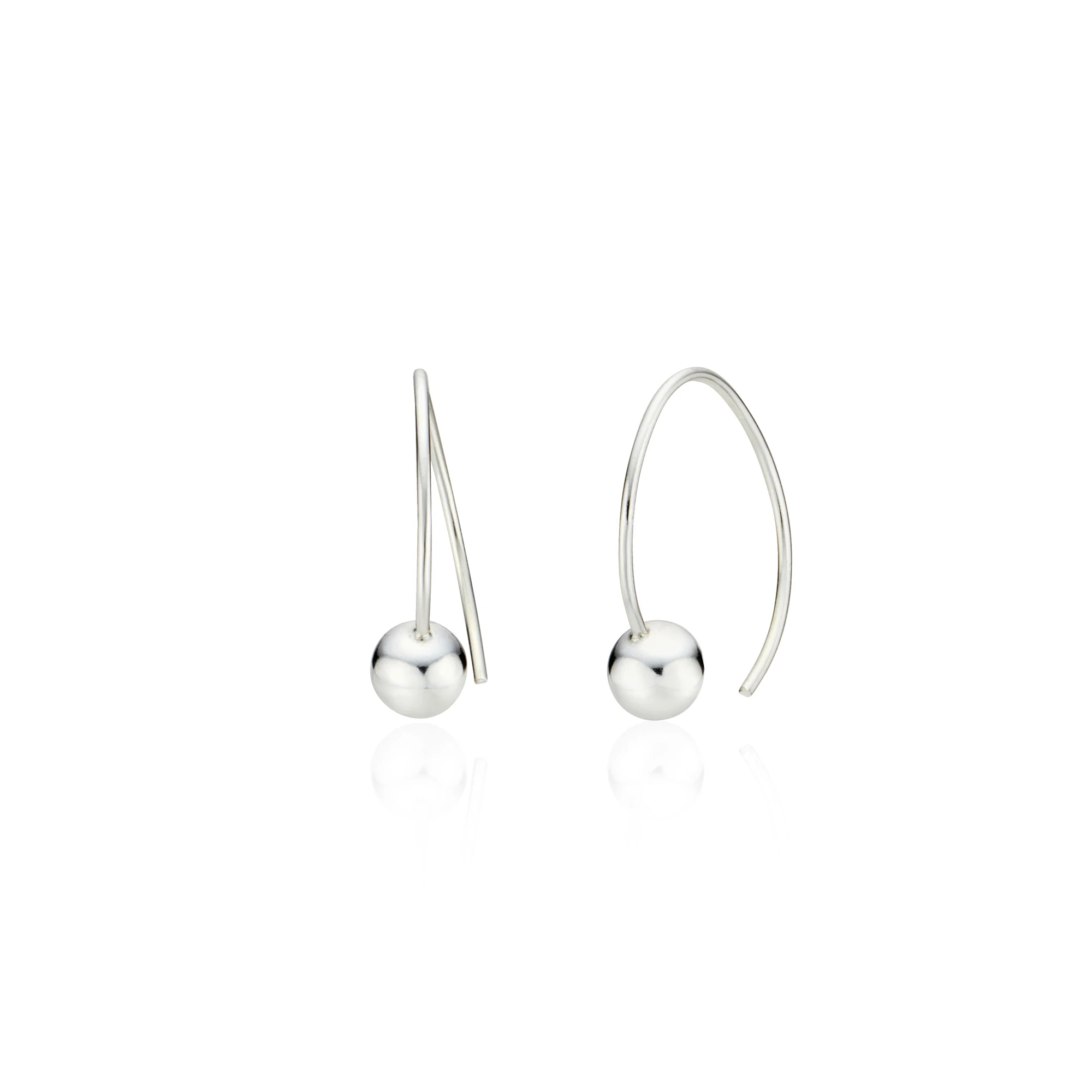 신세계인터넷면세점-멕코이-earring-INNW SIMPLE BALL LINE E001 [silver]