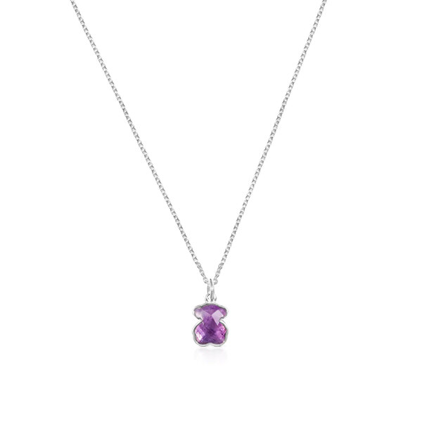 신세계인터넷면세점-토스-necklace-Silver and Amethyst Icon Color Necklace
