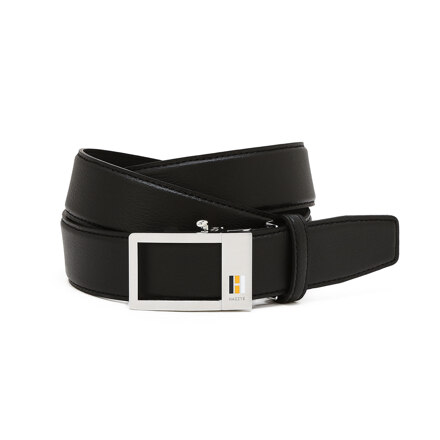 [Adjustable Length] Brown Cowhide Silver Buckle Hook Women's Belt 18MM 腰带