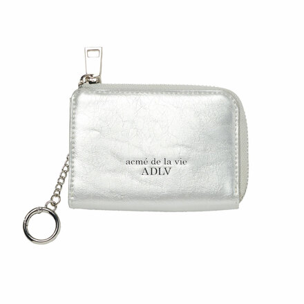 ADLV Zipper Card Wallet Silver OS 卡包