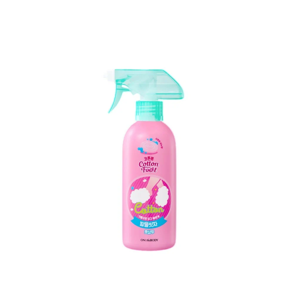 신세계인터넷면세점-온더바디-Shower-Bath-코튼풋 발을씻자 풋샴푸 비누 385ML