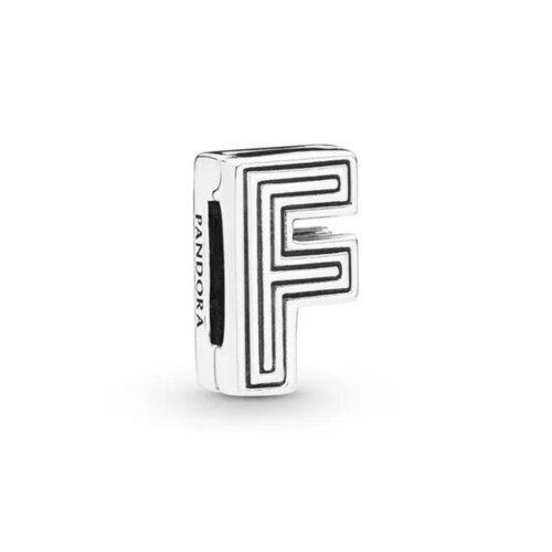 Reflection Letter F Clip Charm (吊坠)
