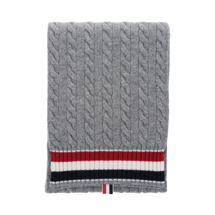 CABLE AND RIB SCARF