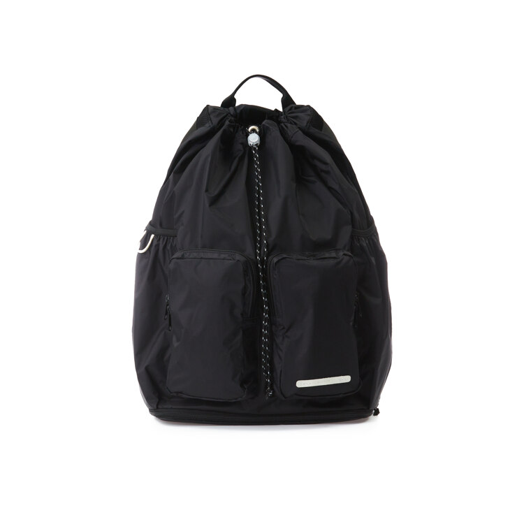 韩际新世界网上免税店-RAWROW-休闲箱包-STRING PLAY BACKPACK 双肩包 BLACK