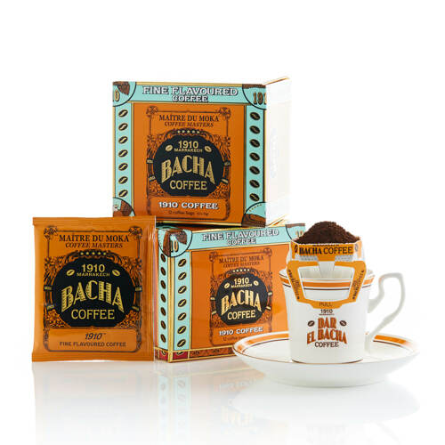 韩际新世界网上免税店-BACHACOFFEE-COFFEE-1910 Coffee Bag Giftbox (12 bags)   