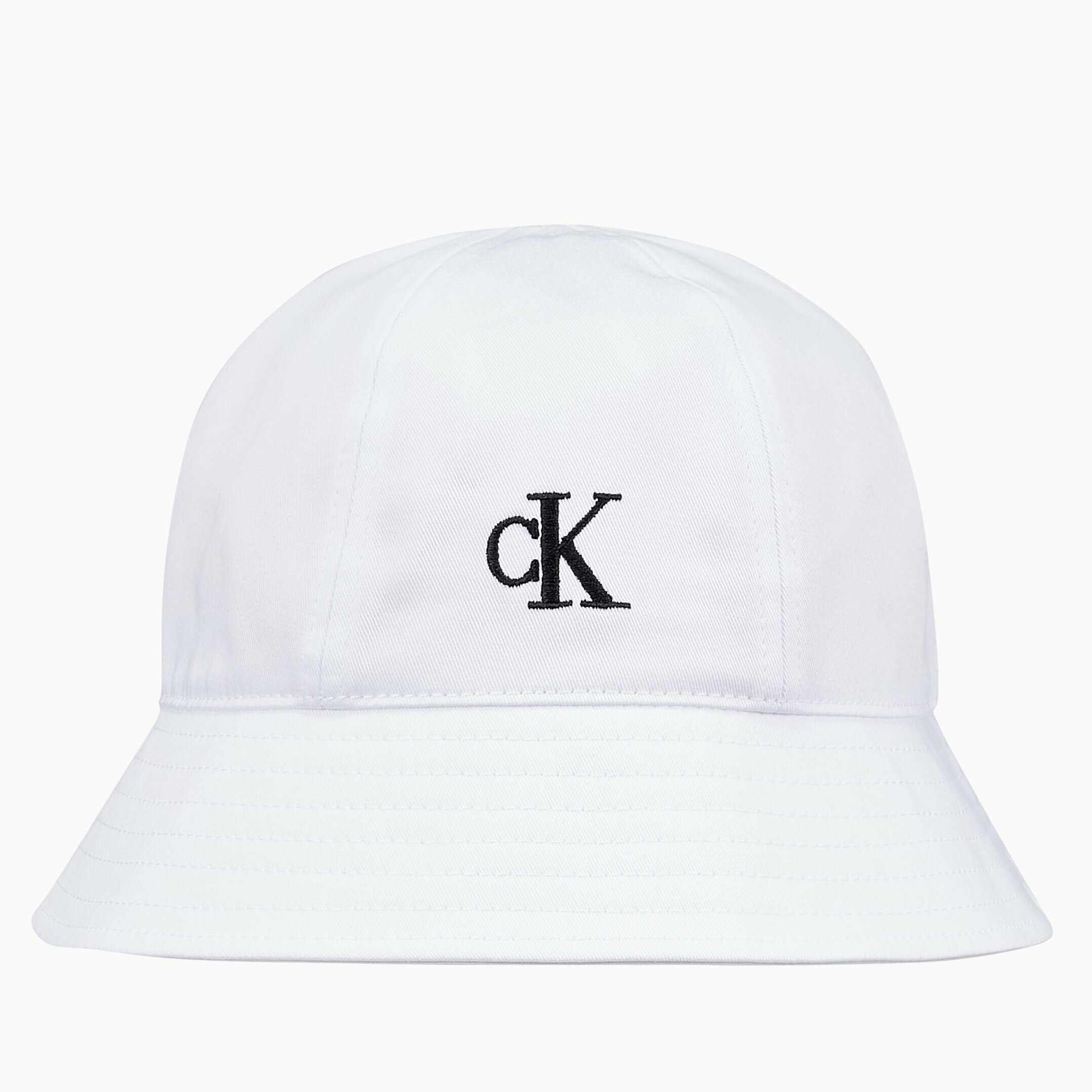 CK Embroidery Logo Bucket Hat_WHITE 男女共用帽子