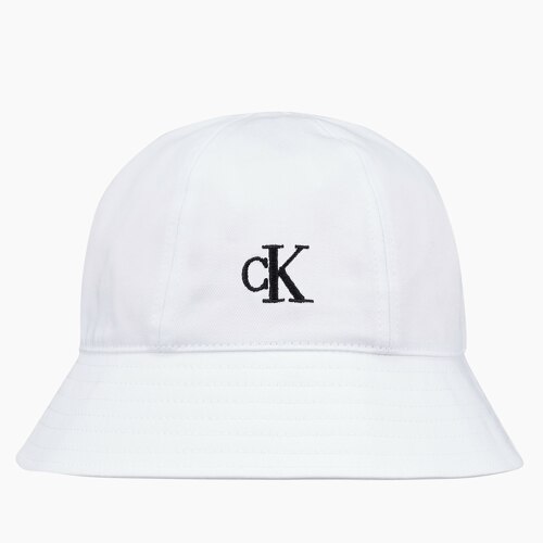 CK Embroidery Logo Bucket Hat_WHITE 男女共用帽子