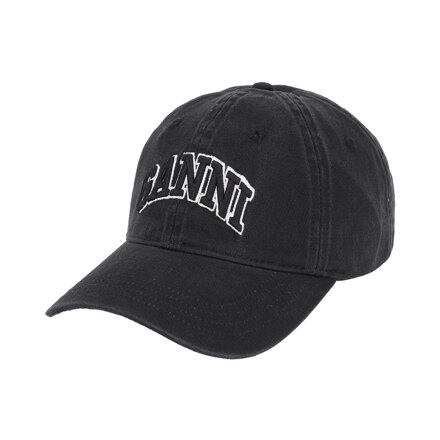 WASHED COTTON CANVAS CAP EMB