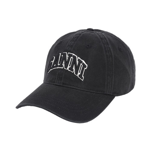 WASHED COTTON CANVAS CAP EMB
