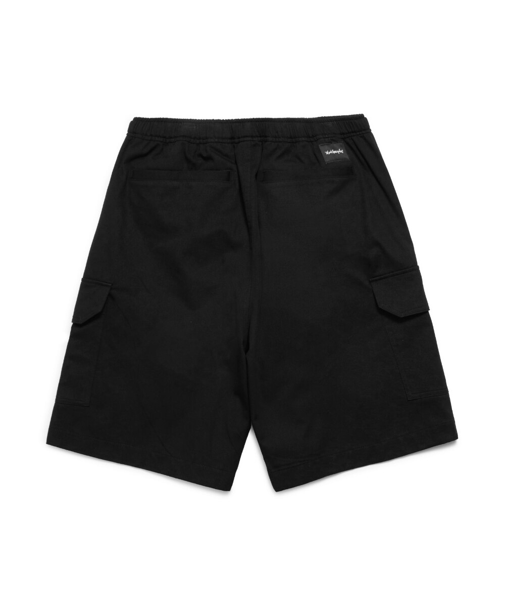 COTTON CARGO SHORTS BLACK - MARK GONZALES - 时尚馆| 韩际新