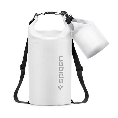 韩际新世界网上免税店-SPIGEN-SWIMEQUIPMENT-2-in-1 Multipurpose Dry Bag (20L+2L) Aqua Shield A630 (Snow White))