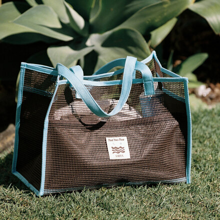 MESH BAG_BLUE