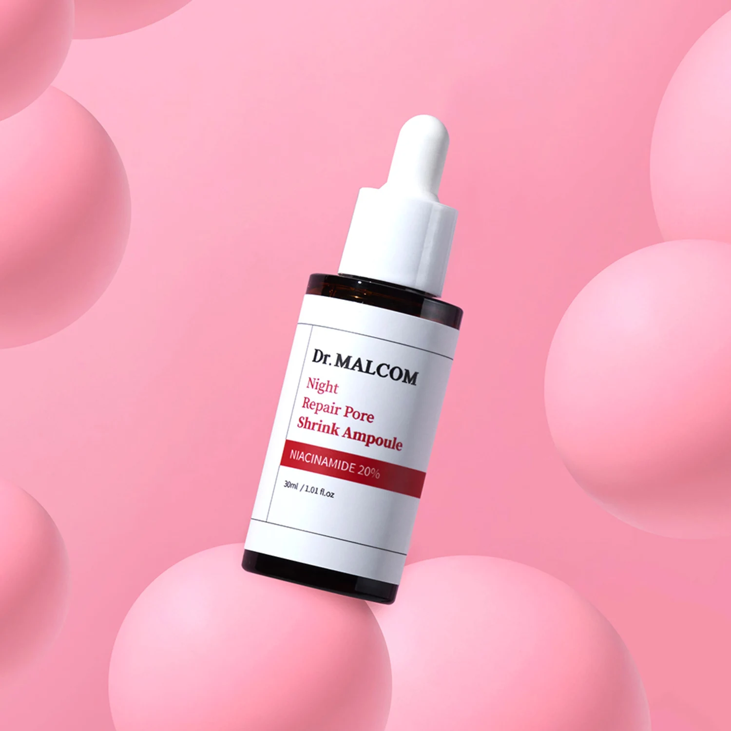 신세계인터넷면세점-말콤-FacialCare-나이트 리페어 포어 앰플 (나이아신아마이드 20%)30ml