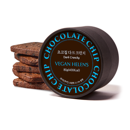초코칩 다크 크런치 쿠키 (80g)