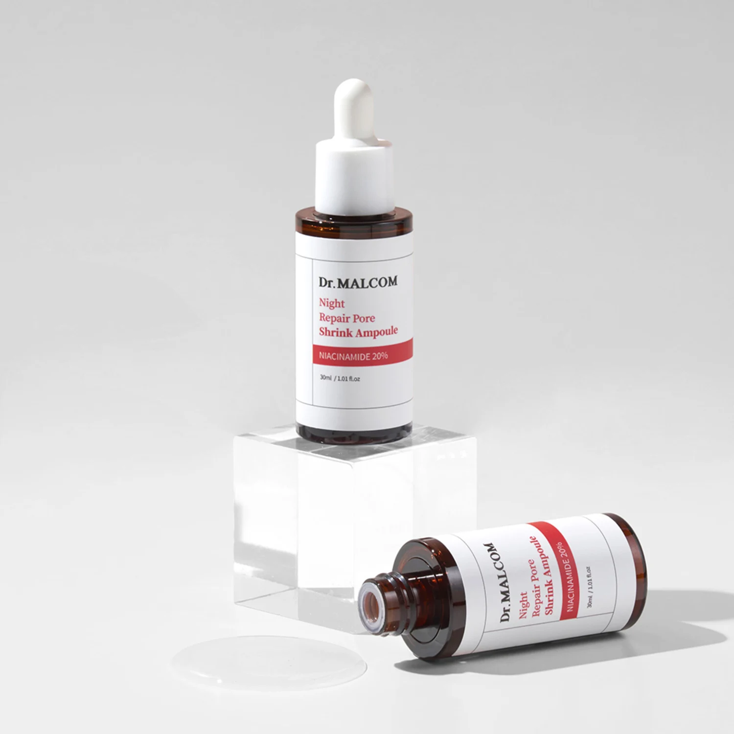 신세계인터넷면세점-말콤-FacialCare-나이트 리페어 포어 앰플 (나이아신아마이드 20%)30ml