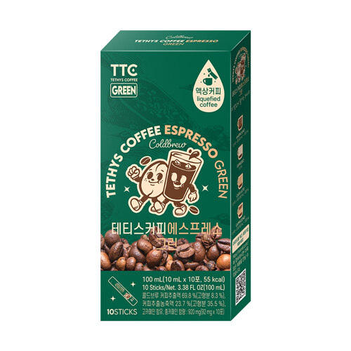 韩际新世界网上免税店-高丽人参故事-GINSENG-GINSENG TETHYS COFFEE GREEN 10包