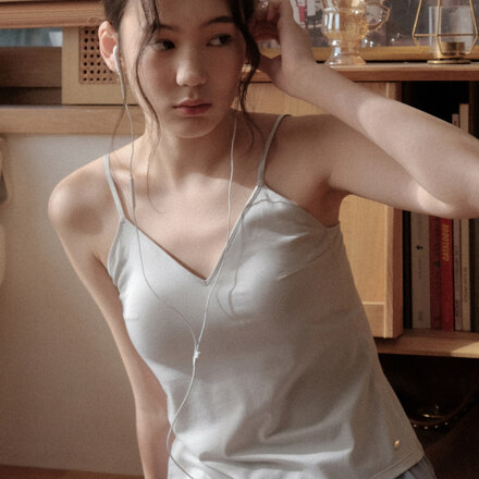 Nudy Cozy Bra Top_雾面绿