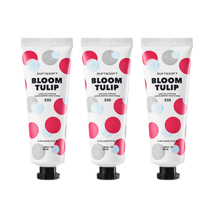 퍼퓸 핸드크림 블룸튤립 50ml*3개