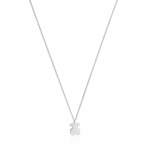 신세계인터넷면세점-토스-necklace-Sweet Dolls short silver bear necklace