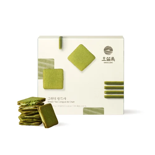 GREEN TEA LANGUE DE CHAT 曲奇10袋装 100g(10g*10ea)