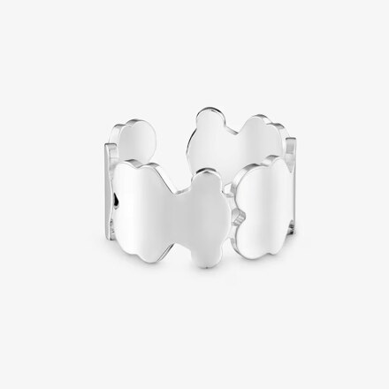 TOUS Sweet 40s open silver ring 14
