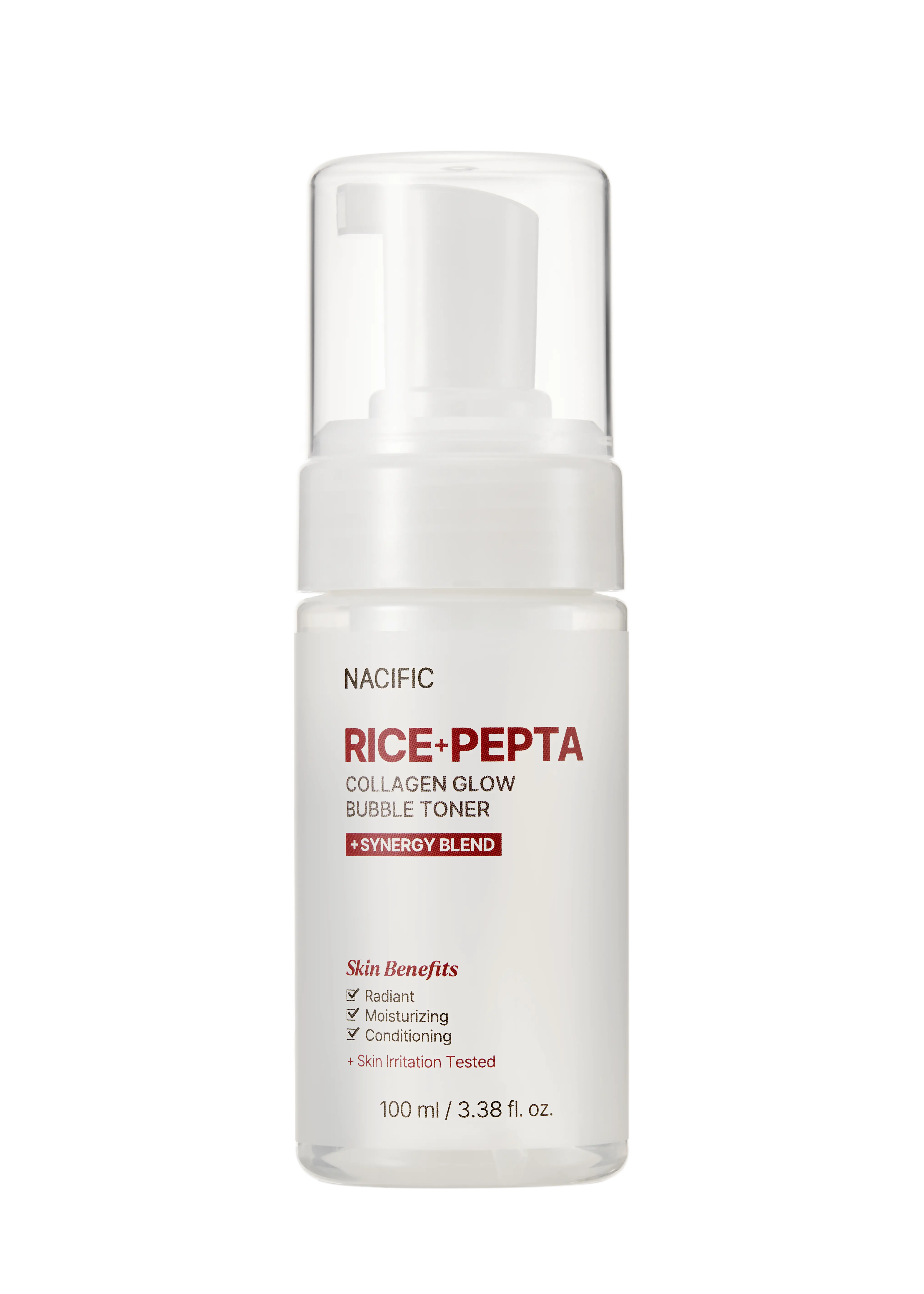 신세계인터넷면세점-네시픽-FacialCare-라이스 펩타 콜라겐 글로우 버블 토너 100ml 1구