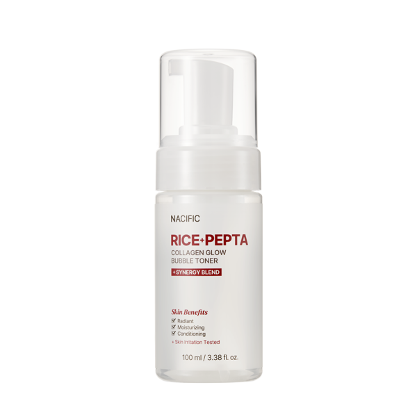 신세계인터넷면세점-네시픽-FacialCare-라이스 펩타 콜라겐 글로우 버블 토너 100ml 1구