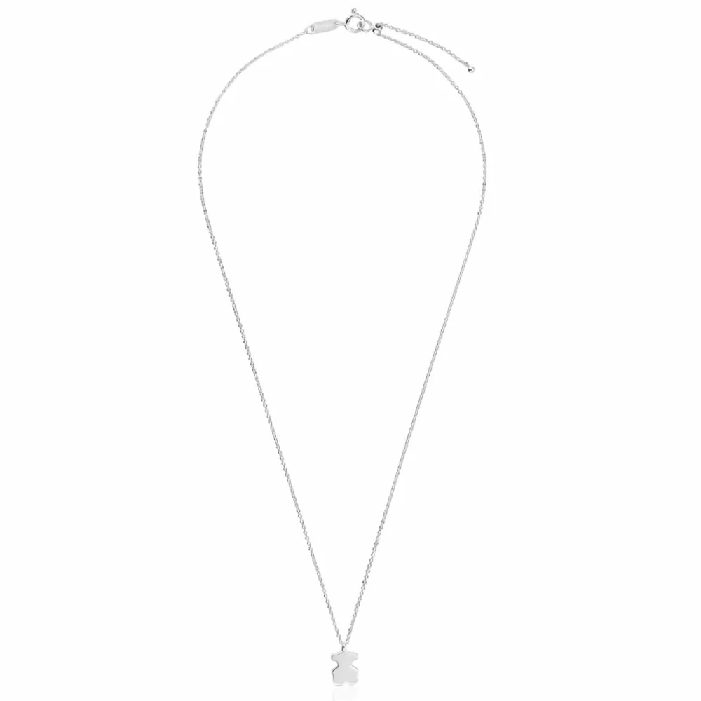 신세계인터넷면세점-토스-necklace-Sweet Dolls short silver bear necklace