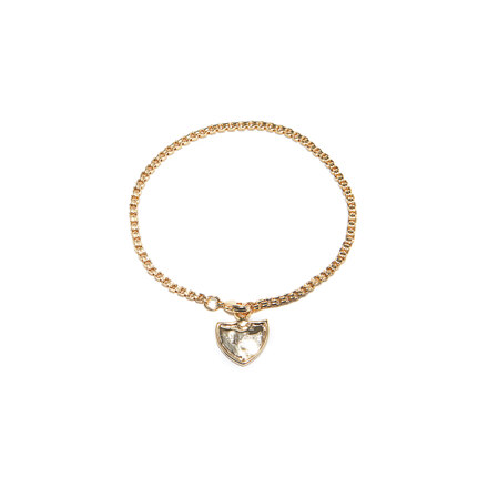 Gold Box Chain Bracelet