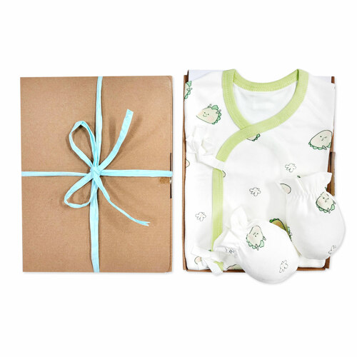 [2024 Year of Dragons] Bamboo Smile Dragon New-Born Baby Clothes Gift Set (2 Types)