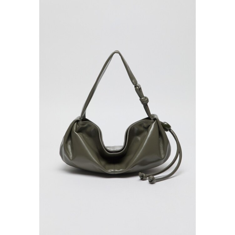 Small fling carry bag(Glossy ivy grey)
