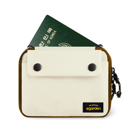Bon Voyage Passport Wallet Maroon Brown