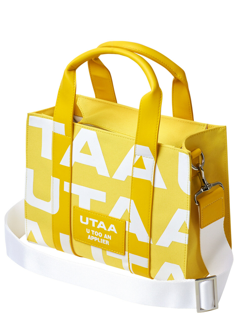 UB0GAU113_YE_F UTAA LOGO TOTE BAG - 유타골프 - 패션 | 신세계